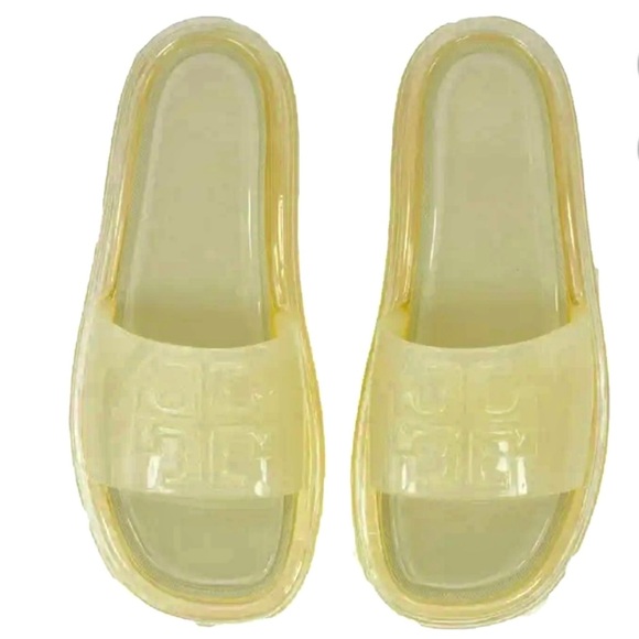 Tory Burch ivory bubble jelly Slides - Picture 12 of 16
